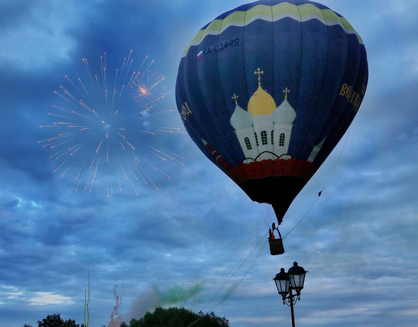 Великий Новгород, фестиваль воздухоплавания
