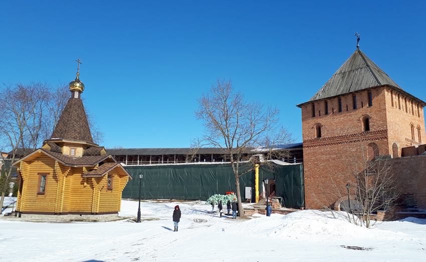 Новгородский кремль, реставрация