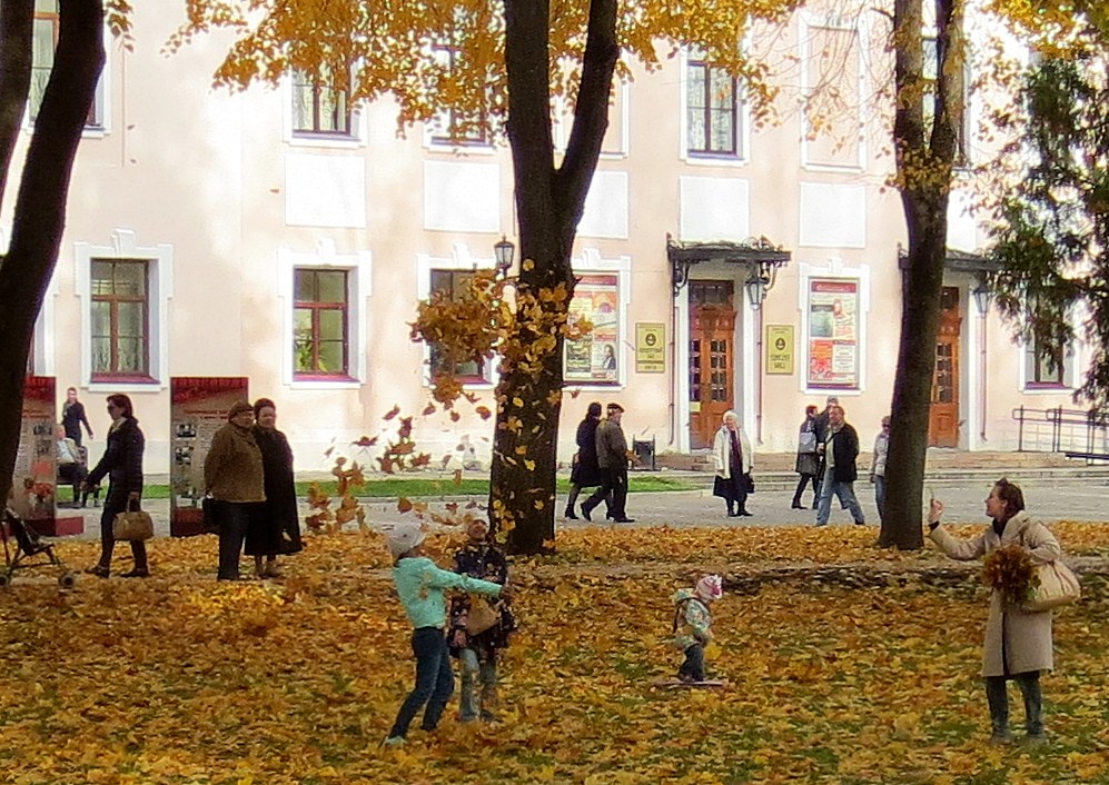 Великий Новгород, кремль, осень