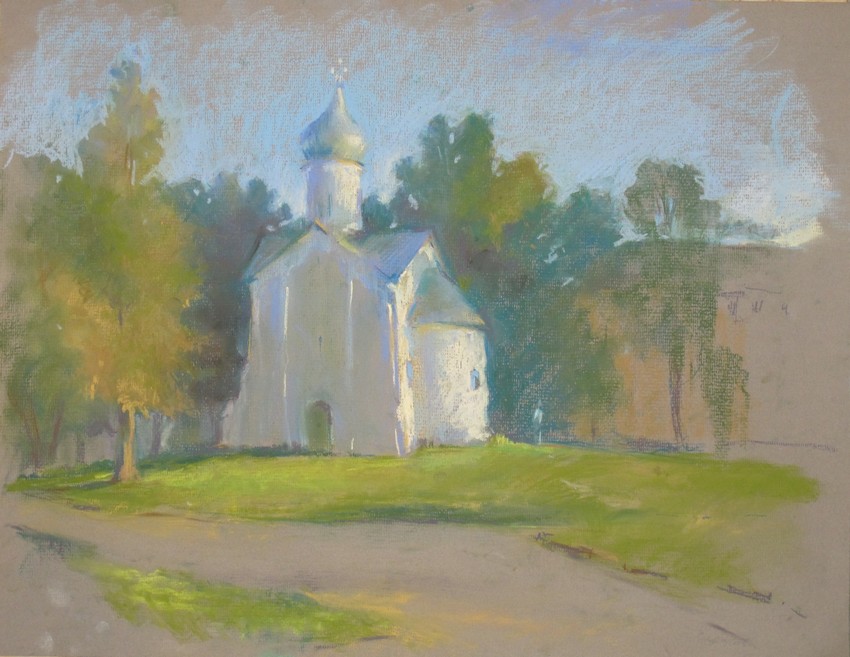 Великий Новгород, церковь Двенадцати апостолов на Пропестех, Дарина Сидорова 
